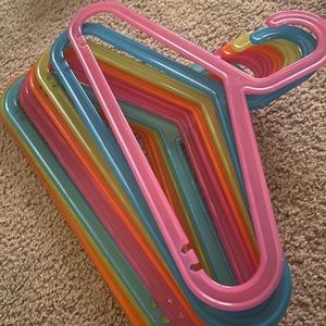 IKEA BAGIS kids hangers, mixed colors